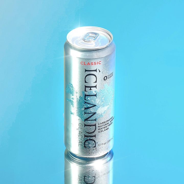 celandic Glacial Sparkling Water aluminum