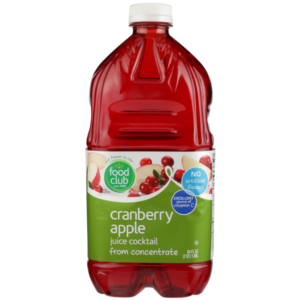 FD CLUB JCE CRAN APPLE COCKTAIL