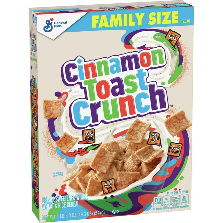 CINNAMON TOAST CRUNCH FAMILY SIZE